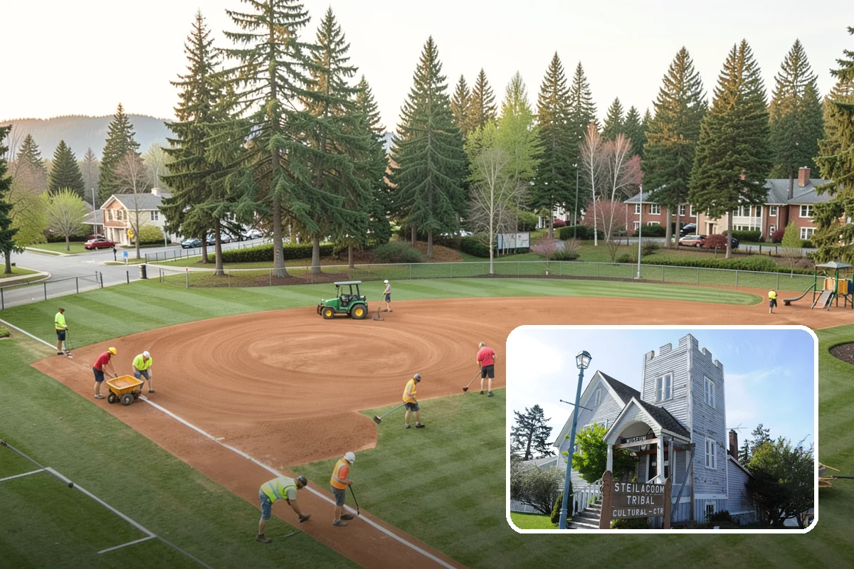 Bioswale Maintenance in Steilacoom, Pierce County, WA - Sustained pollutant-removal performance of the facility