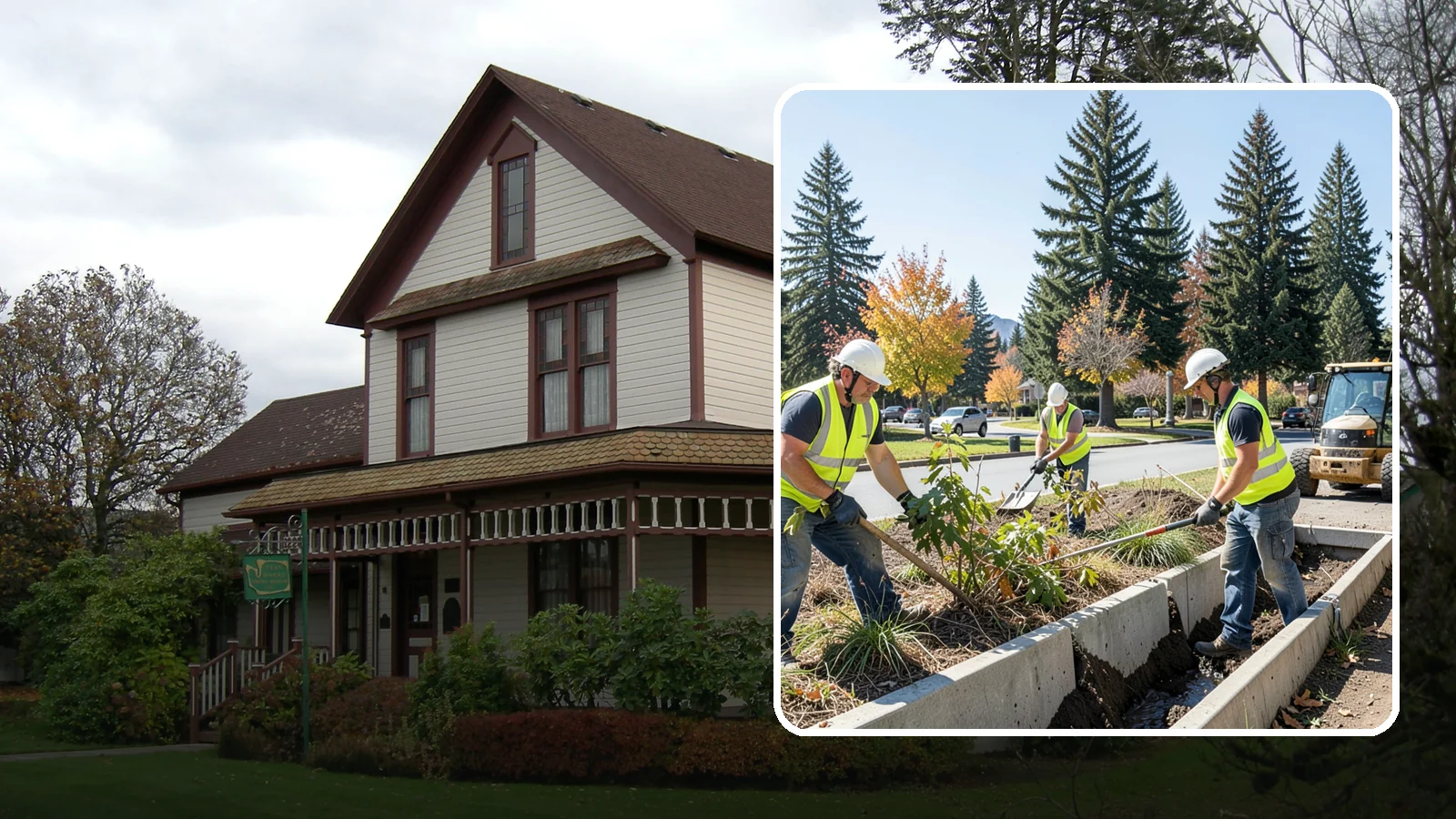Bioswale Maintenance in Sumner, Pierce County, WA - Vegetation and sediment management that keeps bioswales treating runoff as designed.