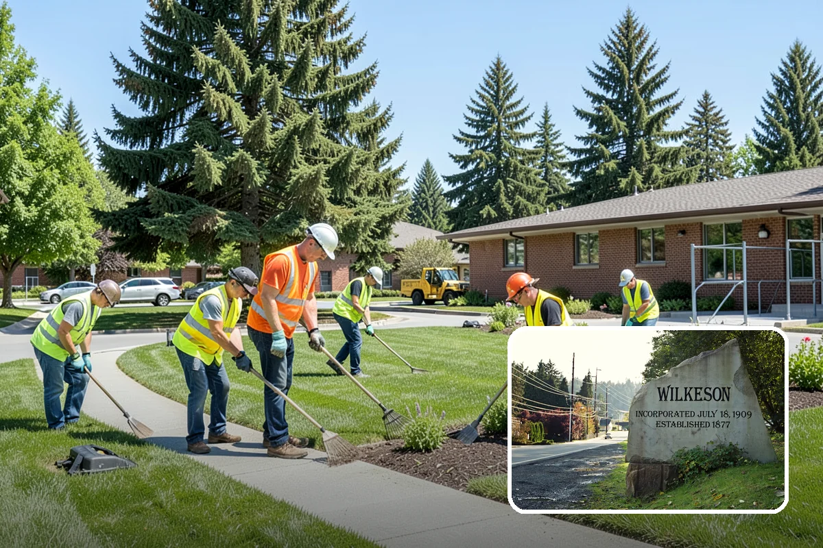 Bioswale Maintenance in Wilkeson, Pierce County, WA - Sustained pollutant-removal performance of the facility