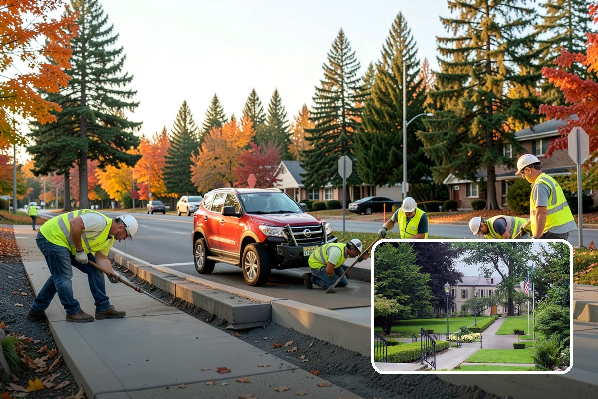 Bioswale Maintenance in Woodinville, King County, WA - Sustained pollutant-removal performance of the facility