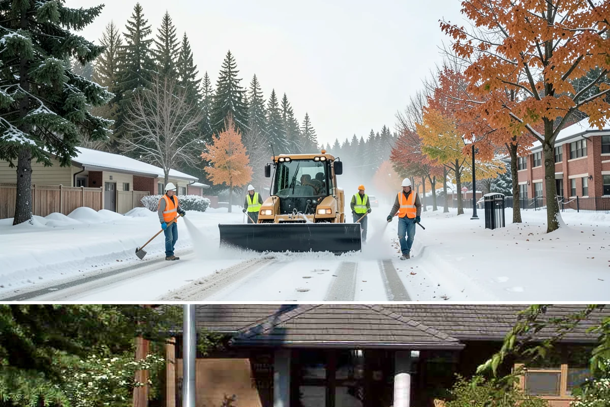Bioswale Maintenance in Yarrow Point, King County, WA - Major vegetation work is best done in late spring and summer, while inspections continue through the wet season to catch flow...