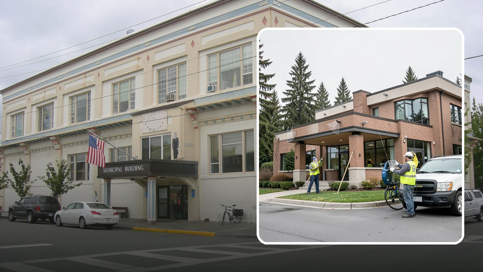 Bird Control & Deterrent in Anacortes, Skagit County, WA - Bird control and deterrent installation that protects public buildings and structures from nuisance birds.