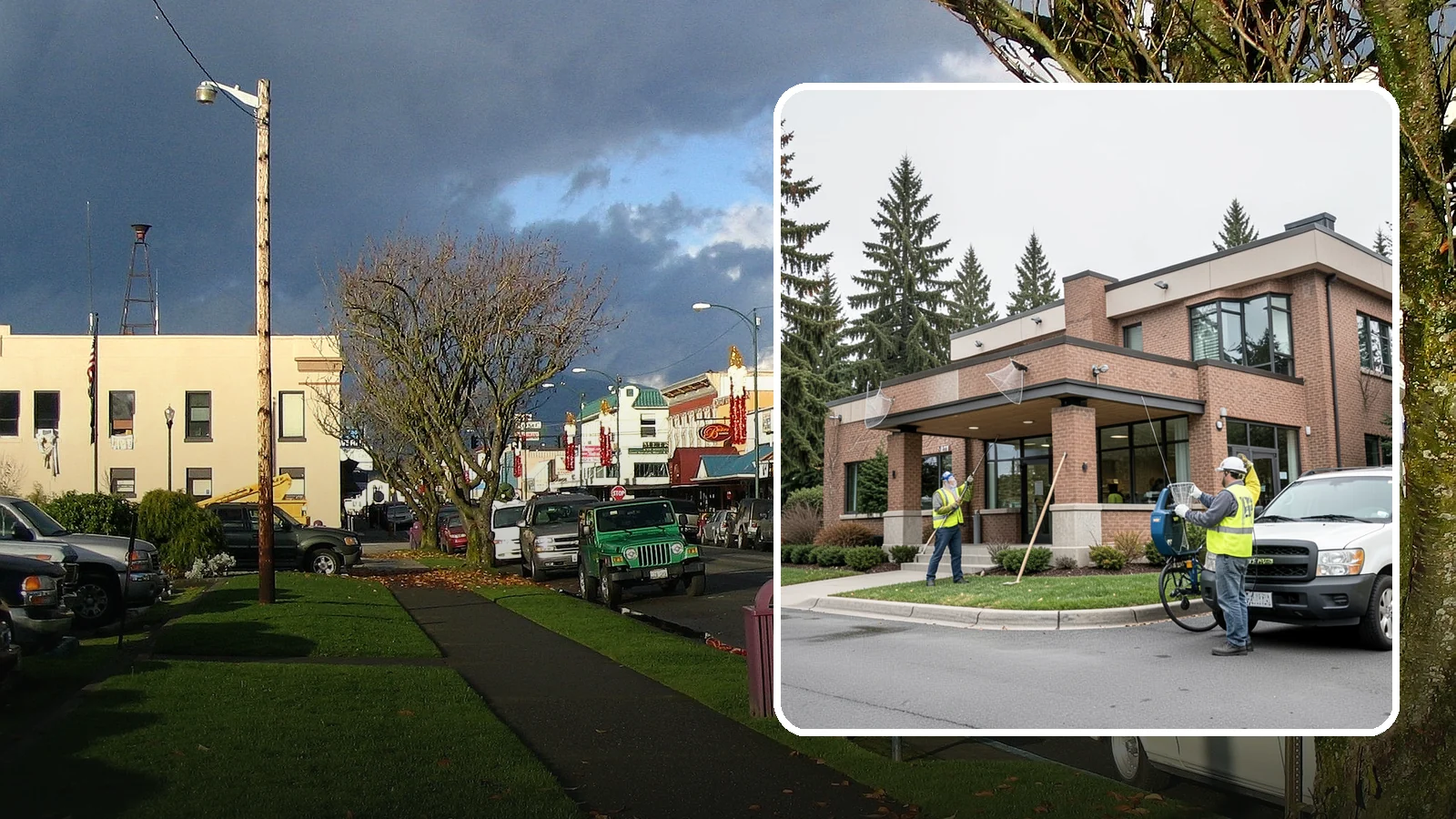 Bird Control & Deterrent in Arlington, Snohomish County, WA - Bird control and deterrent installation that protects public buildings and structures from nuisance birds.