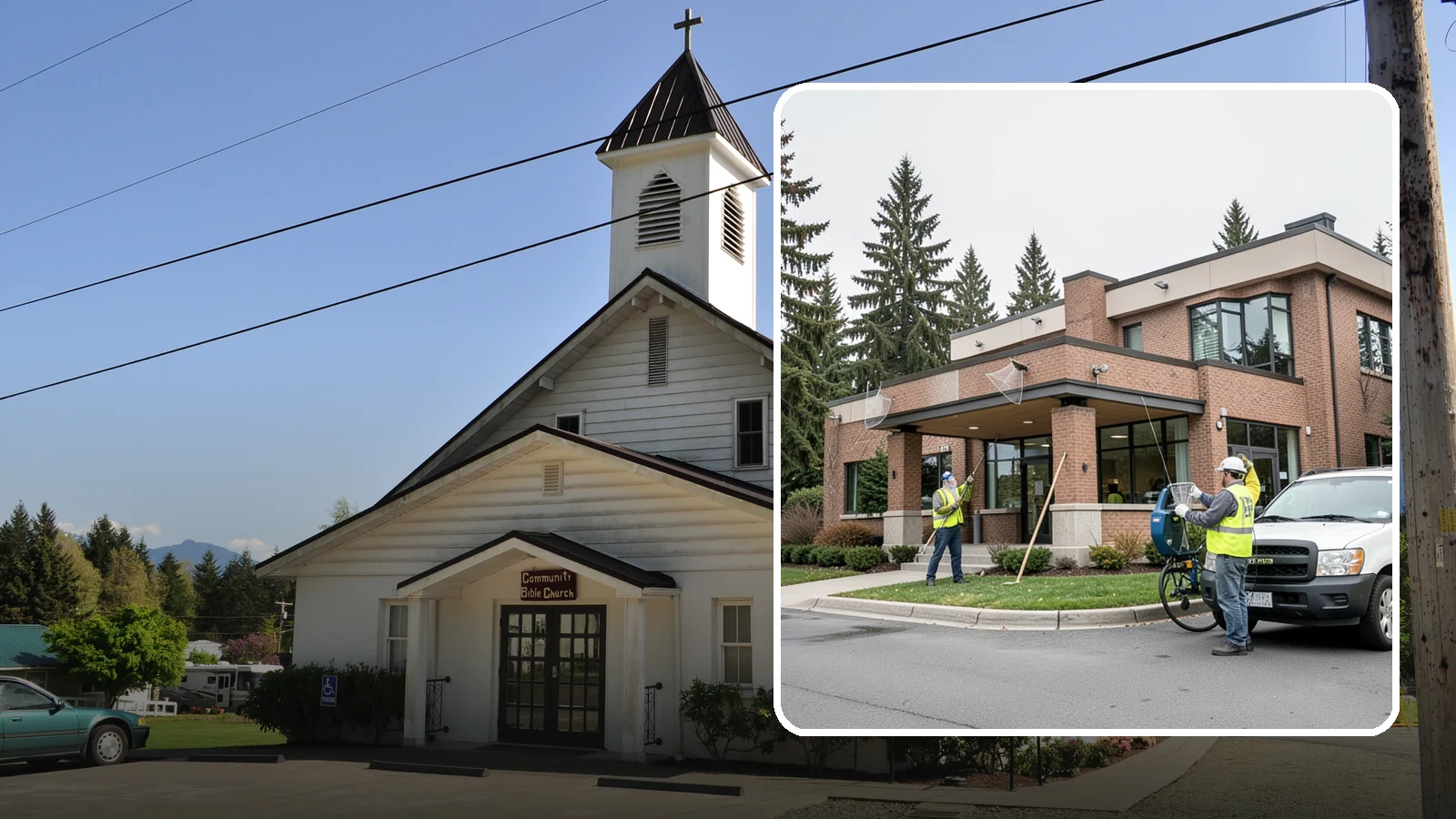 Bird Control & Deterrent in Concrete, Skagit County, WA - Bird control and deterrent installation that protects public buildings and structures from nuisance birds.
