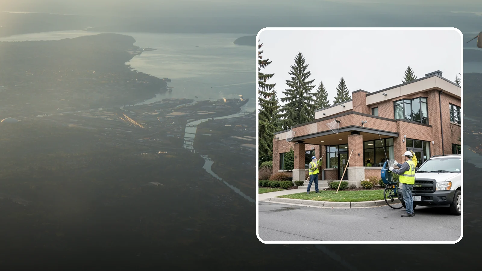 Bird Control & Deterrent in Fife, Pierce County, WA - Bird control and deterrent installation that protects public buildings and structures from nuisance birds.