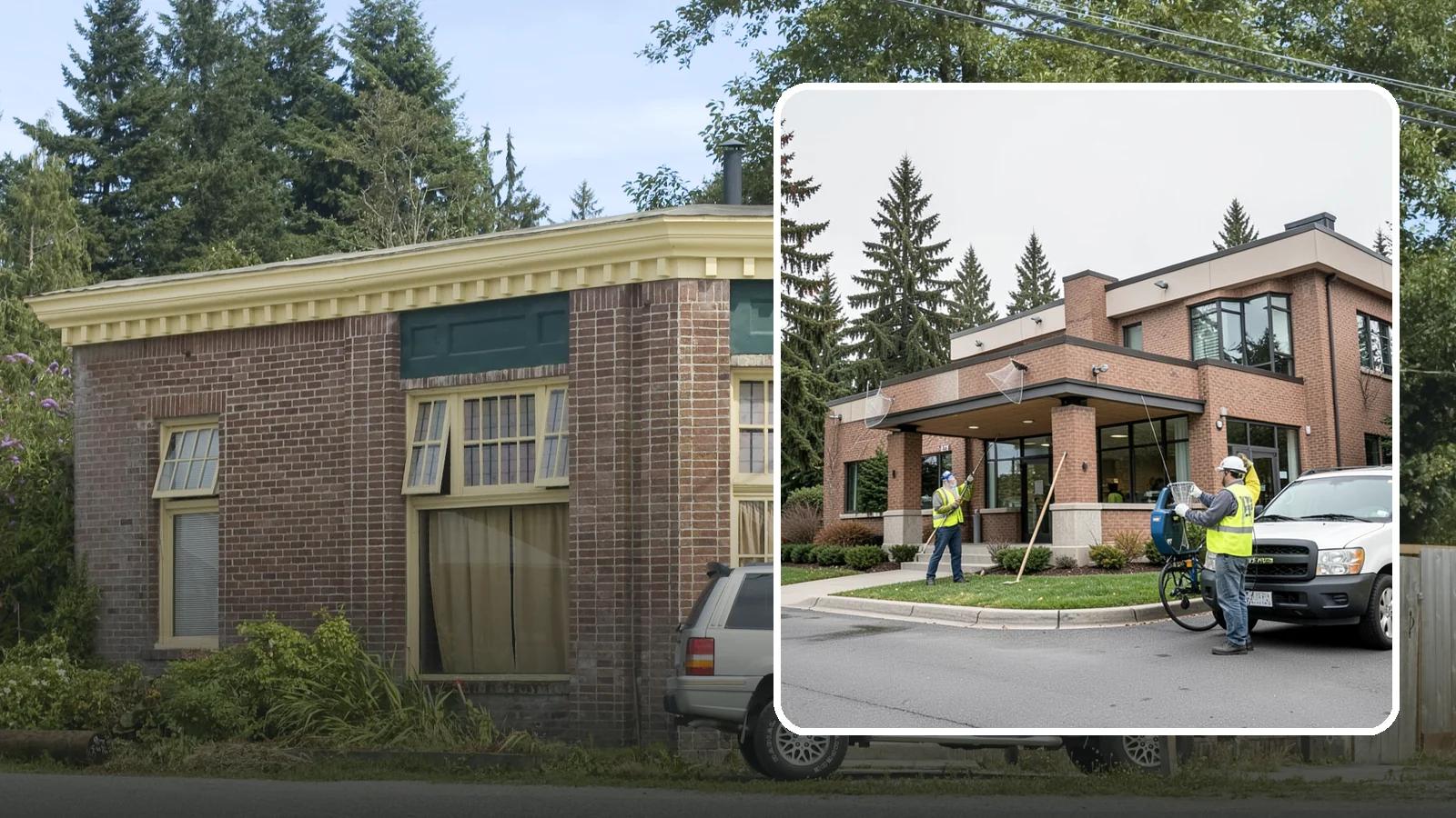 Bird Control & Deterrent in Hamilton, Skagit County, WA - Bird control and deterrent installation that protects public buildings and structures from nuisance birds.