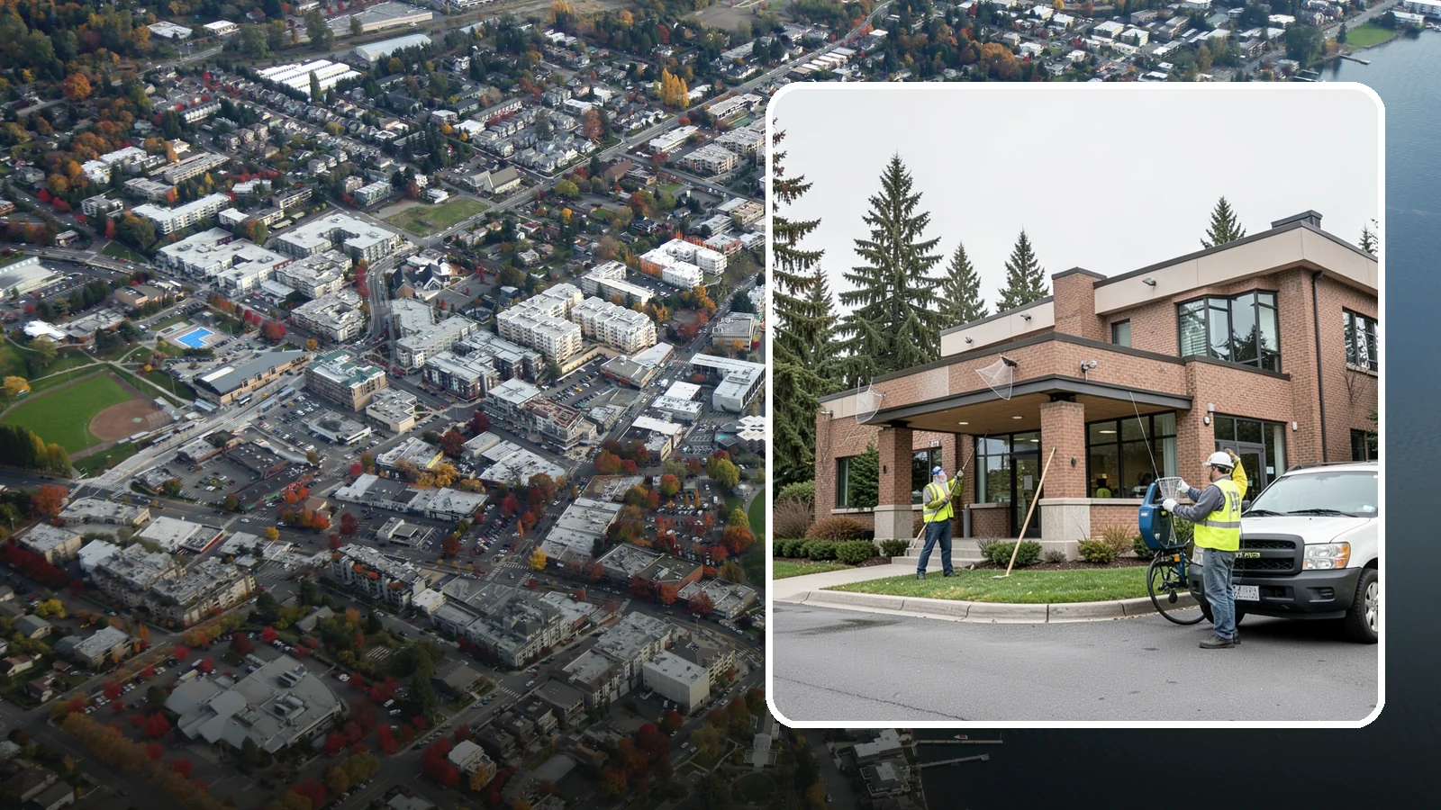 Bird Control & Deterrent in Kirkland, King County, WA - Bird control and deterrent installation that protects public buildings and structures from nuisance birds.