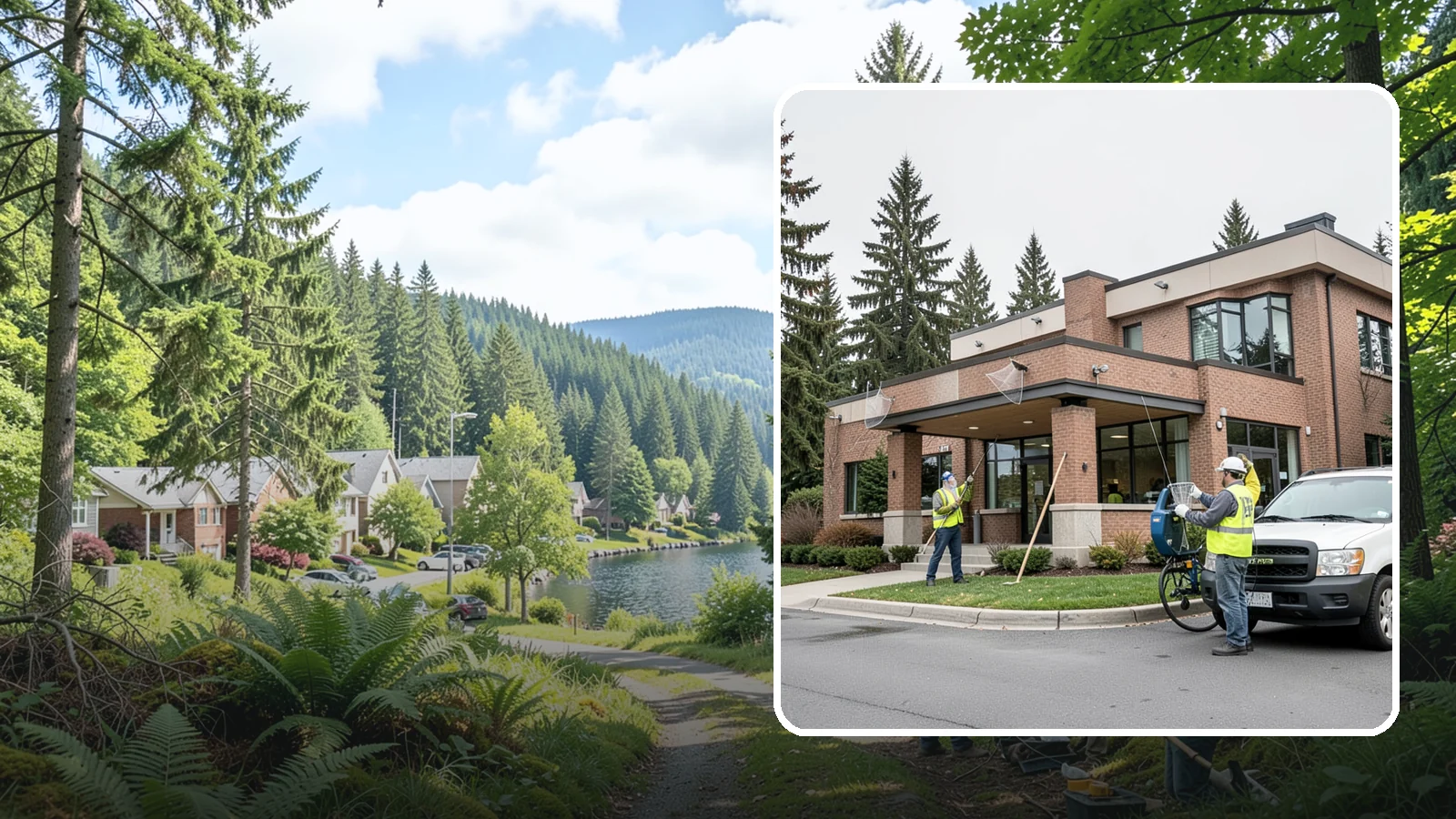 Bird Control & Deterrent in Lake Forest Park, King County, WA - Bird control and deterrent installation that protects public buildings and structures from nuisance birds.