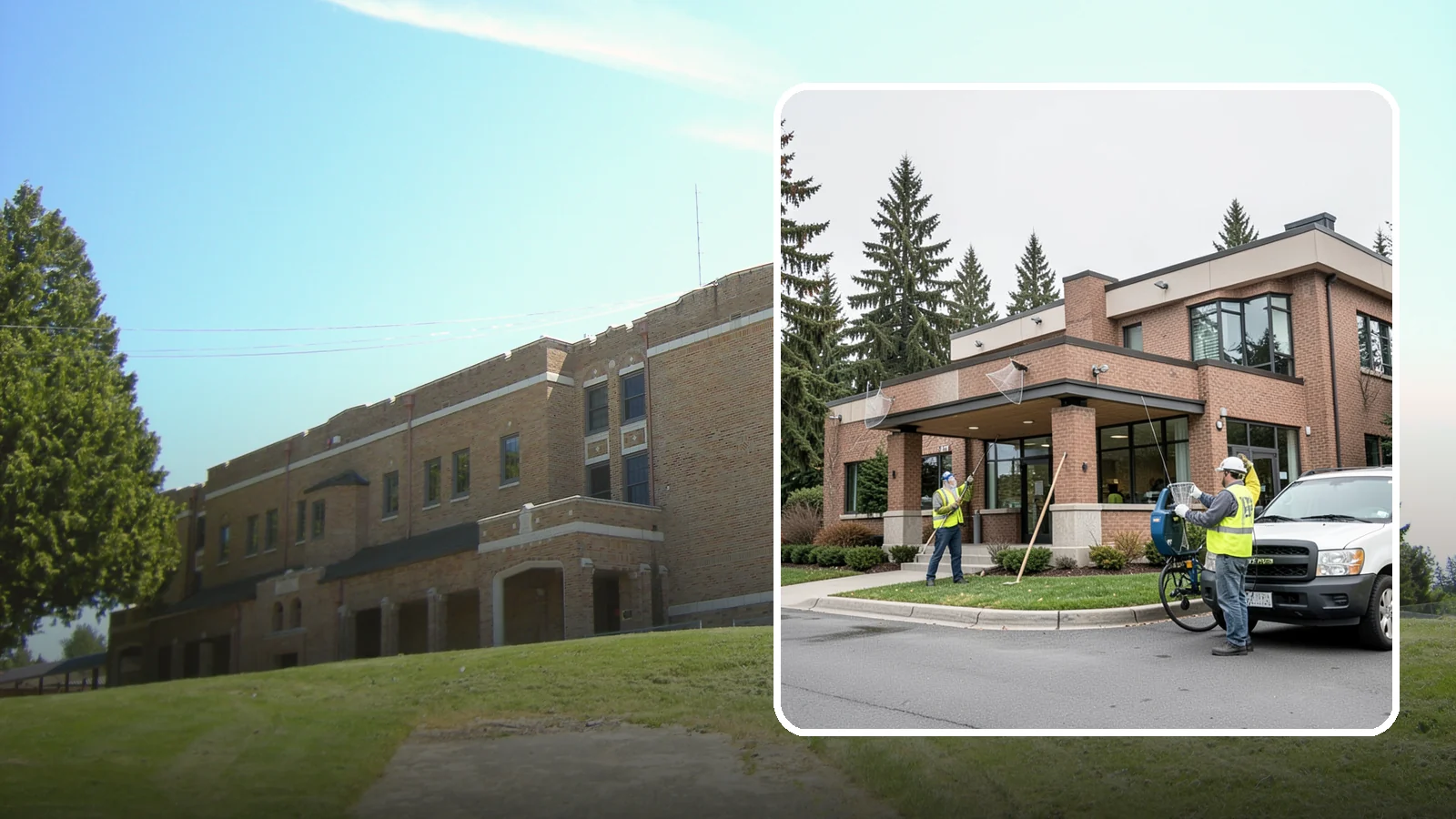 Bird Control & Deterrent in Maple Valley, King County, WA - Bird control and deterrent installation that protects public buildings and structures from nuisance birds.