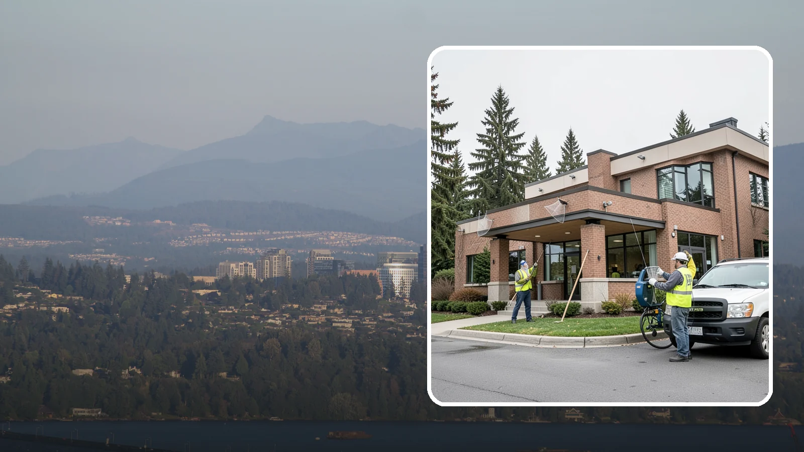 Bird Control & Deterrent in Medina, King County, WA - Bird control and deterrent installation that protects public buildings and structures from nuisance birds.