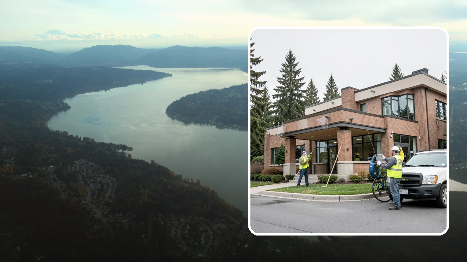 Bird Control & Deterrent in Sammamish, King County, WA - Bird control and deterrent installation that protects public buildings and structures from nuisance birds.