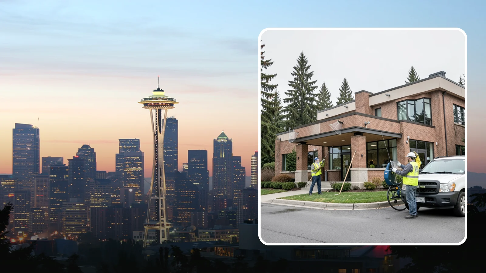 Bird Control & Deterrent in Seattle, King County, WA - Bird control and deterrent installation that protects public buildings and structures from nuisance birds.
