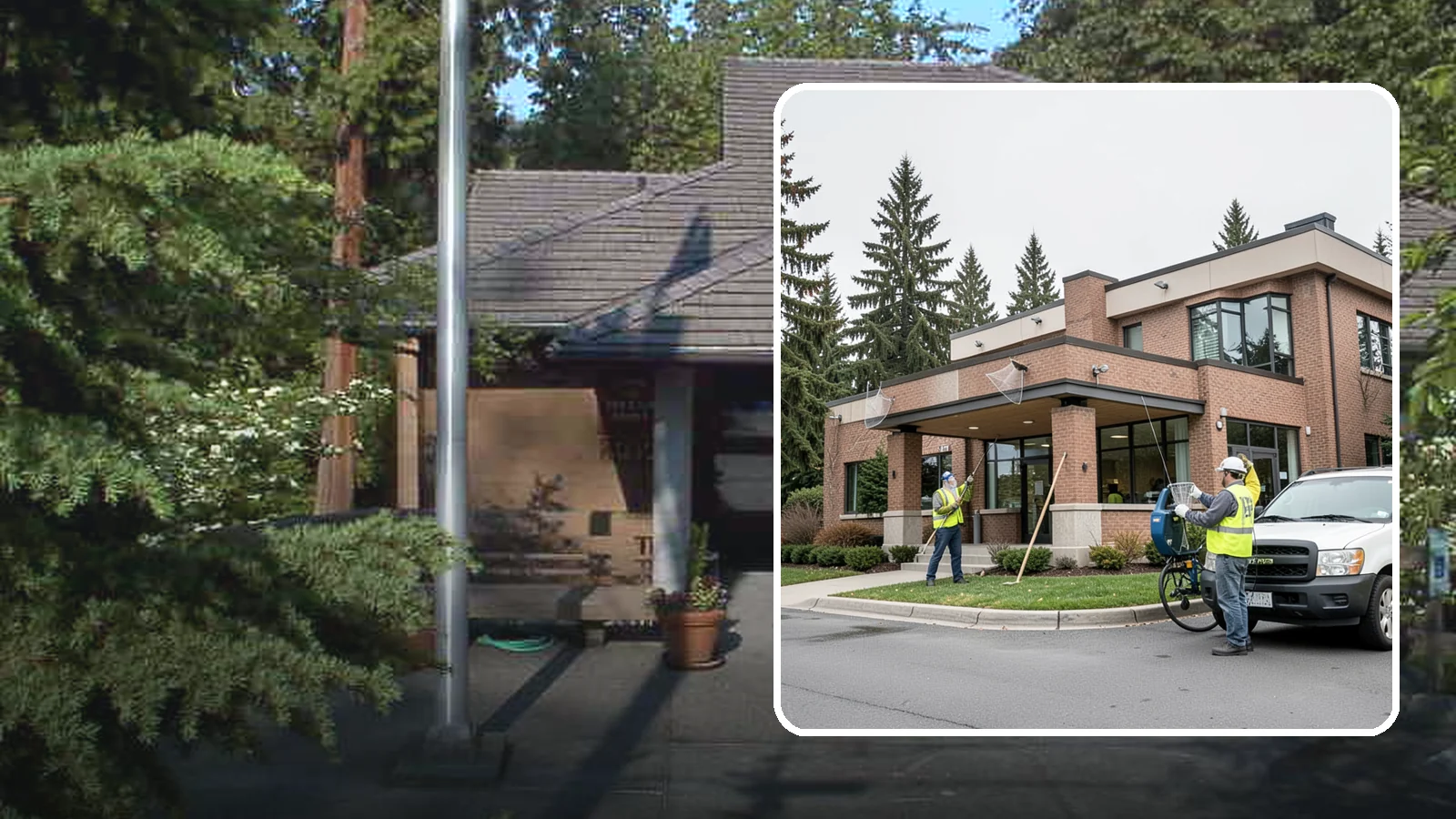 Bird Control & Deterrent in Yarrow Point, King County, WA - Bird control and deterrent installation that protects public buildings and structures from nuisance birds.