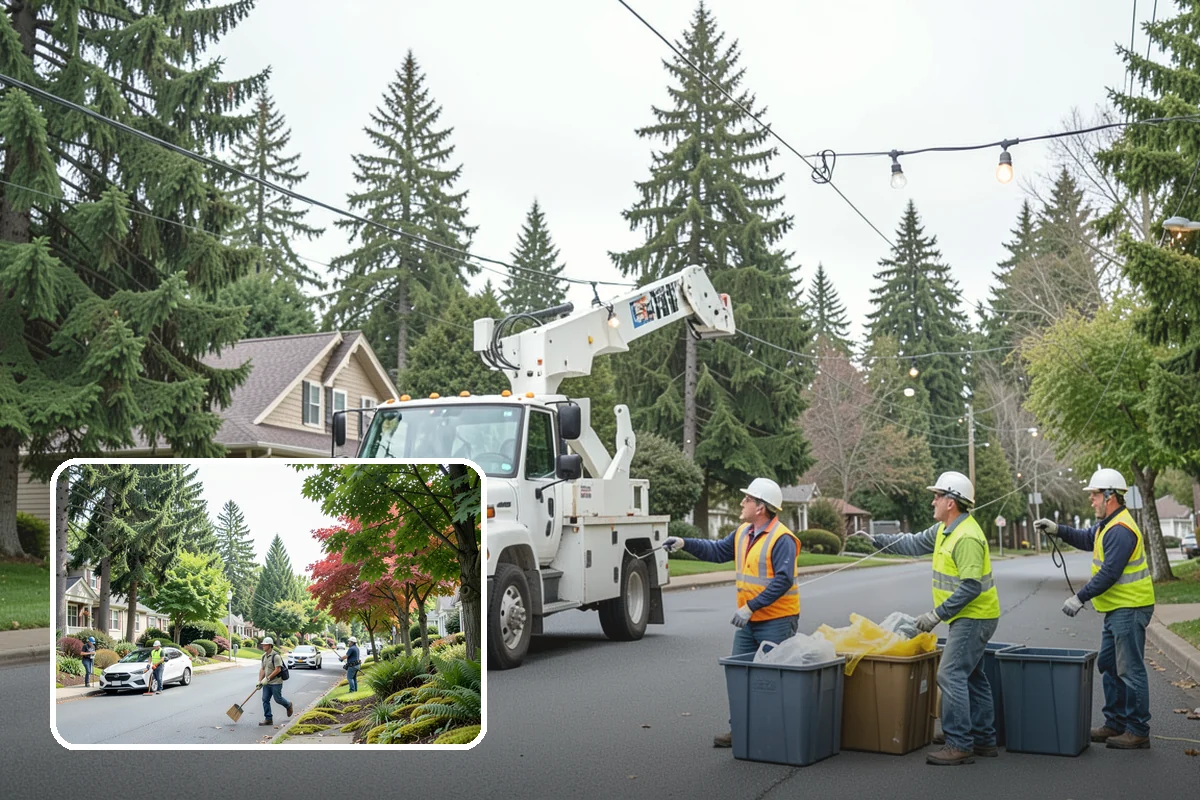Blackberry Removal in Beaux Arts Village, King County, WA - Reopens trails, fence lines, and sightlines lost to thorny thickets