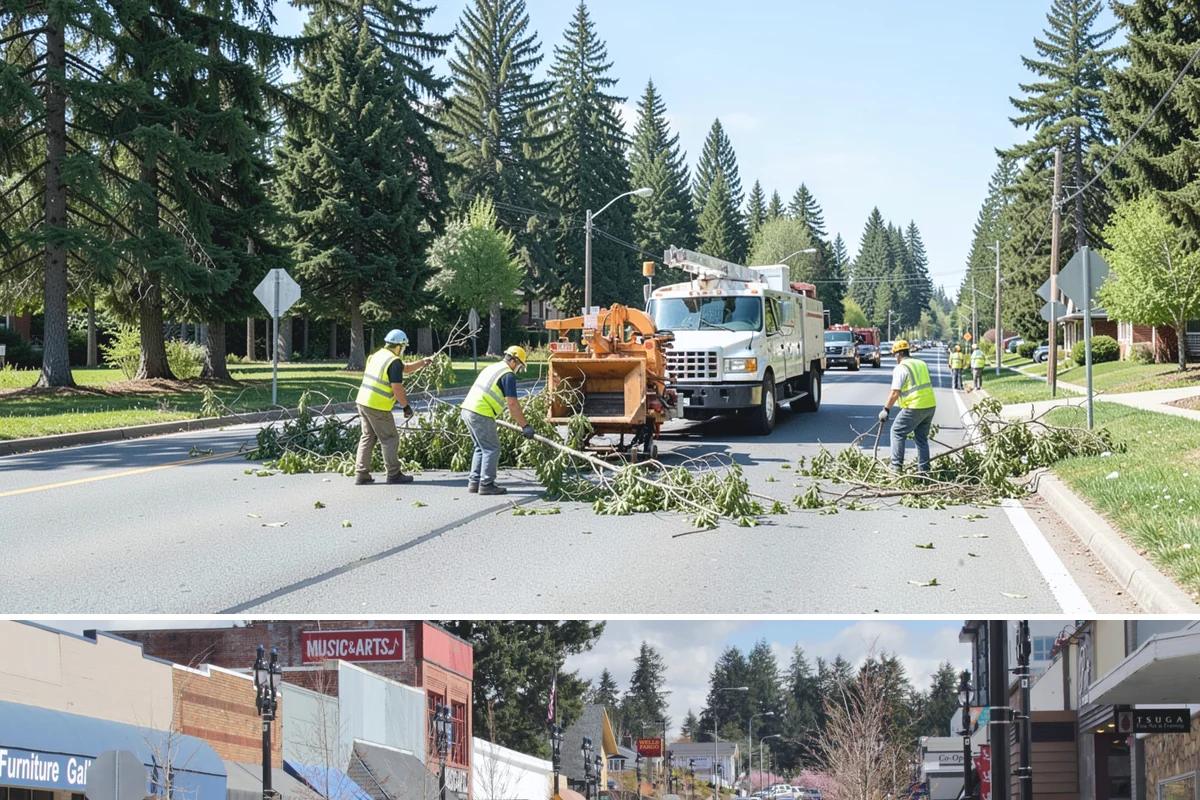 Blackberry Removal in Bothell, King County, WA - Cutting is done any time, but the follow-up herbicide treatment is most effective on fall regrowth as the plant moves resources...