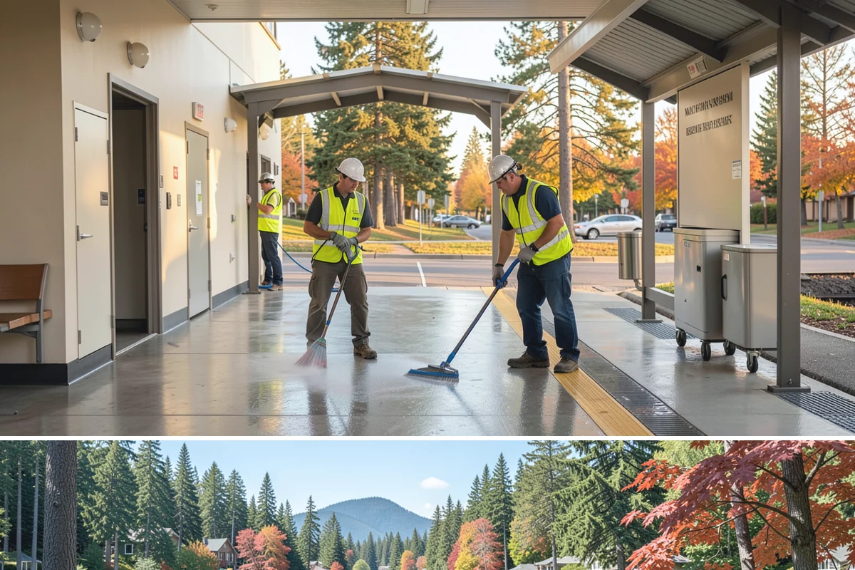 Blackberry Removal in Covington, King County, WA - Cutting is done any time, but the follow-up herbicide treatment is most effective on fall regrowth as the plant moves resources...