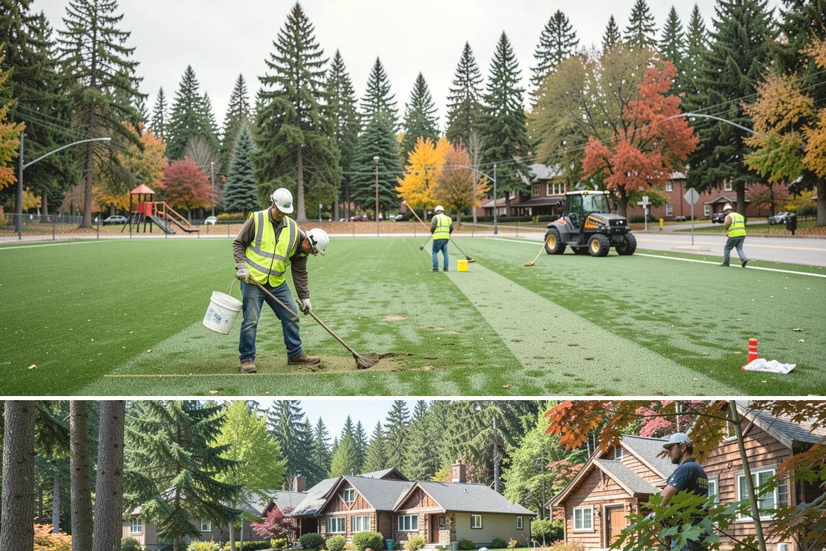 Blackberry Removal in Edgewood, Pierce County, WA - Cutting is done any time, but the follow-up herbicide treatment is most effective on fall regrowth as the plant moves resources...