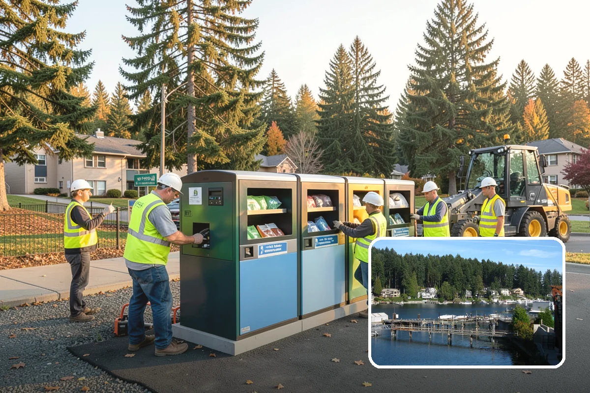 Blackberry Removal in Gig Harbor, Pierce County, WA - Reopens trails, fence lines, and sightlines lost to thorny thickets