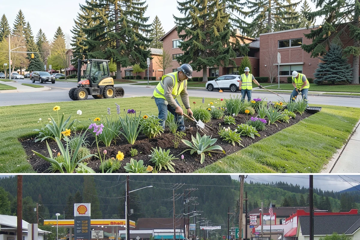 Blackberry Removal in Granite Falls, Snohomish County, WA - Cutting is done any time, but the follow-up herbicide treatment is most effective on fall regrowth as the plant moves resources...