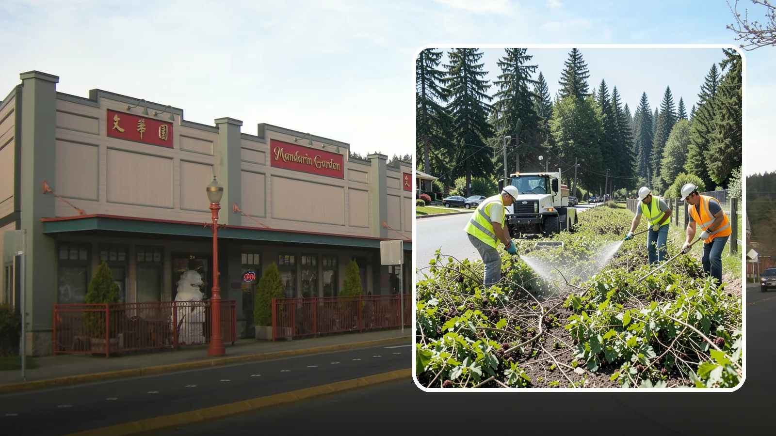 Blackberry Removal in Issaquah, King County, WA - Combined mechanical and chemical removal of Himalayan blackberry reclaiming public parcels, trails, and fence lines.