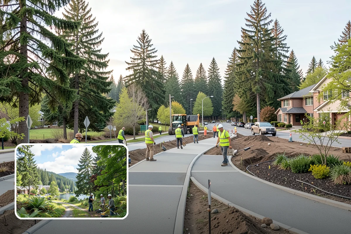 Blackberry Removal in Lake Forest Park, King County, WA - Reopens trails, fence lines, and sightlines lost to thorny thickets