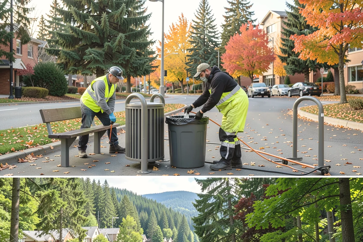 Blackberry Removal in Lake Forest Park, King County, WA - Cutting is done any time, but the follow-up herbicide treatment is most effective on fall regrowth as the plant moves resources...