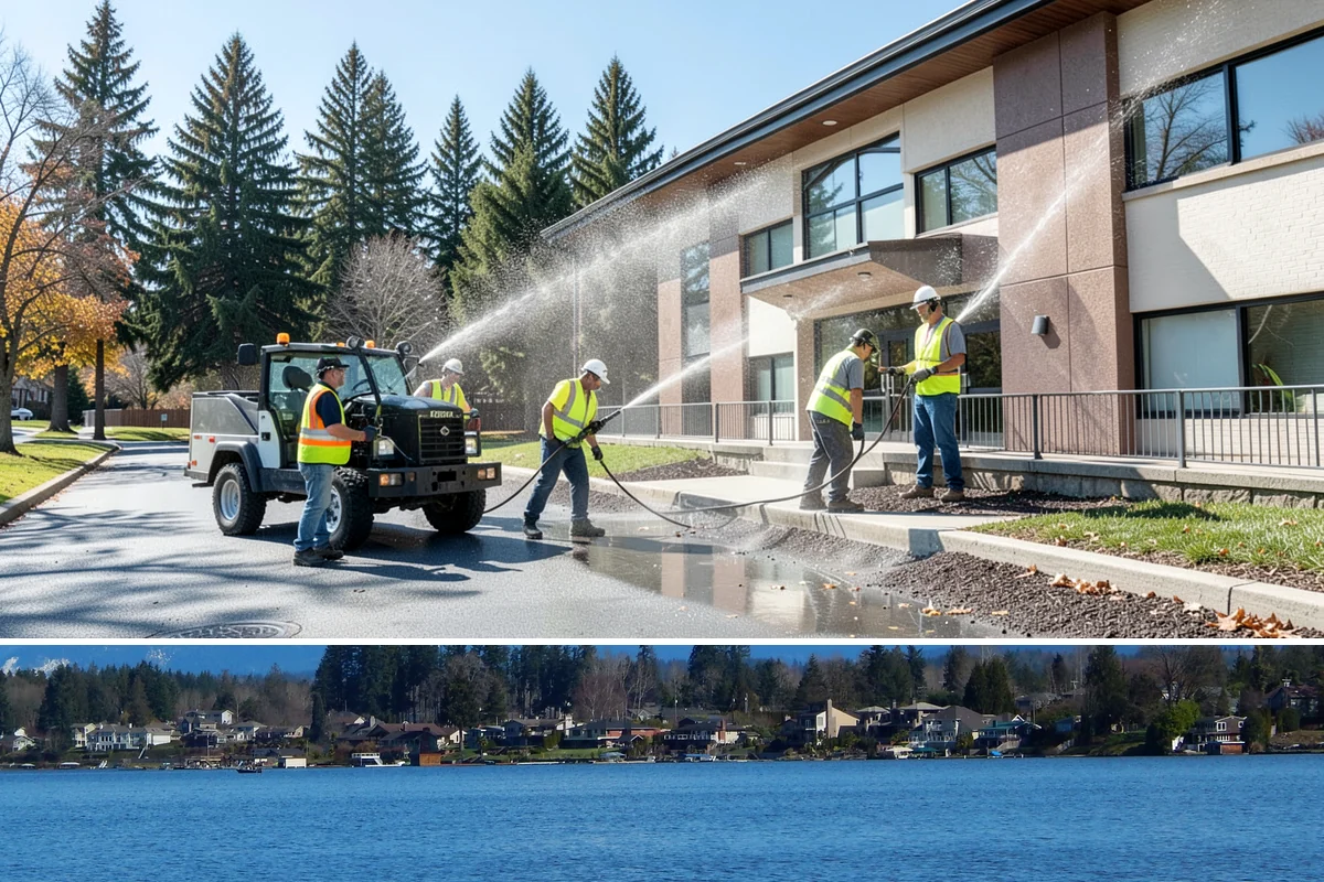 Blackberry Removal in Lake Stevens, Snohomish County, WA - Cutting is done any time, but the follow-up herbicide treatment is most effective on fall regrowth as the plant moves resources...