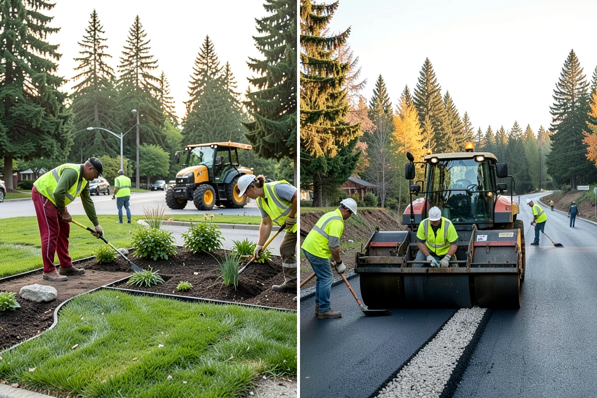 Blackberry Removal in Lakewood, Pierce County, WA - Cut and remove cane mass to expose crowns and ground