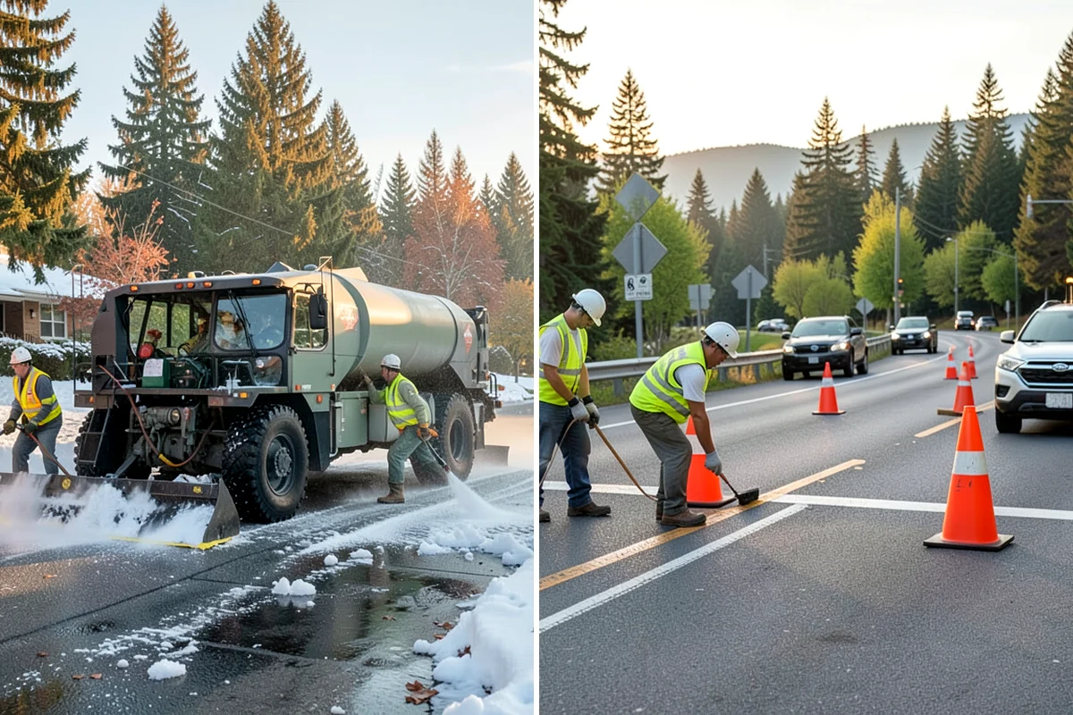 Blackberry Removal in Maple Valley, King County, WA - Cut and remove cane mass to expose crowns and ground