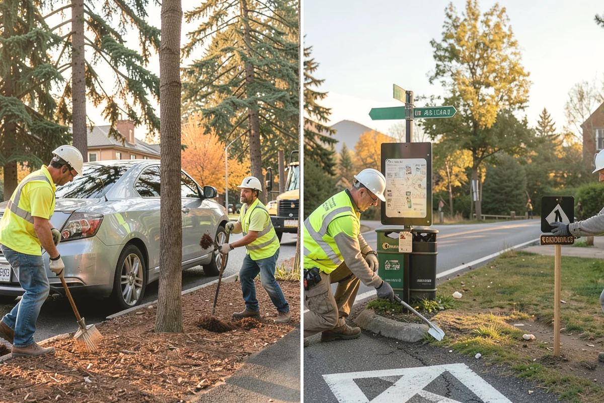 Blackberry Removal in Mercer Island, King County, WA - Cut and remove cane mass to expose crowns and ground