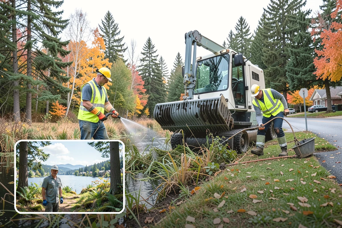 Blackberry Removal in Milton, King County, WA - Reopens trails, fence lines, and sightlines lost to thorny thickets