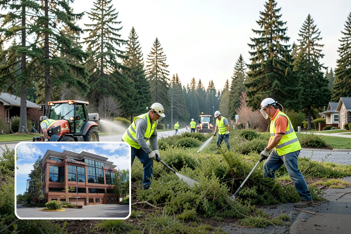 Blackberry Removal in Mountlake Terrace, Snohomish County, WA - Reopens trails, fence lines, and sightlines lost to thorny thickets