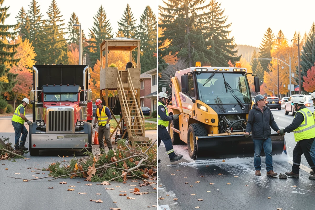 Blackberry Removal in North Bend, King County, WA - Cut and remove cane mass to expose crowns and ground