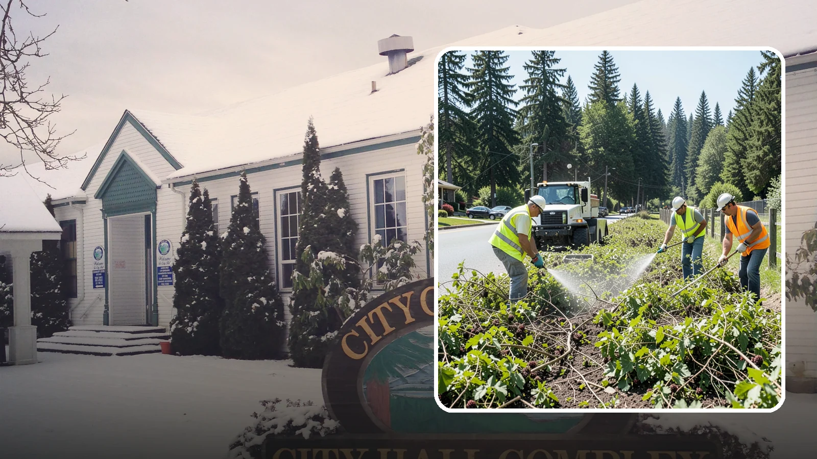 Blackberry Removal in Pacific, King County, WA - Combined mechanical and chemical removal of Himalayan blackberry reclaiming public parcels, trails, and fence lines.