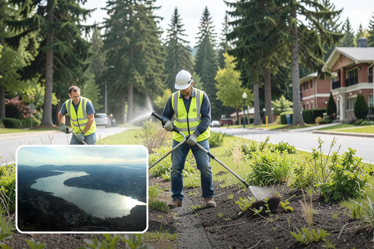 Blackberry Removal in Sammamish, King County, WA - Reopens trails, fence lines, and sightlines lost to thorny thickets