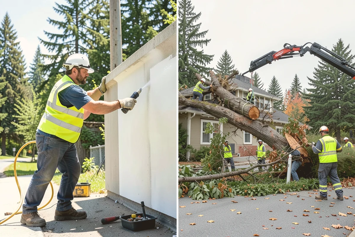 Blackberry Removal in Sammamish, King County, WA - Cut and remove cane mass to expose crowns and ground