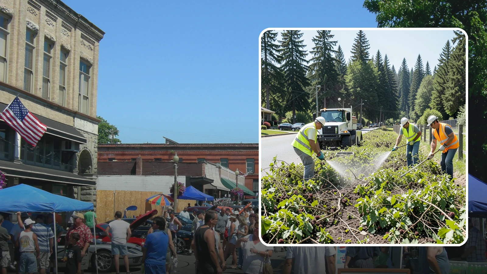 Blackberry Removal in Snohomish, Snohomish County, WA - Combined mechanical and chemical removal of Himalayan blackberry reclaiming public parcels, trails, and fence lines.