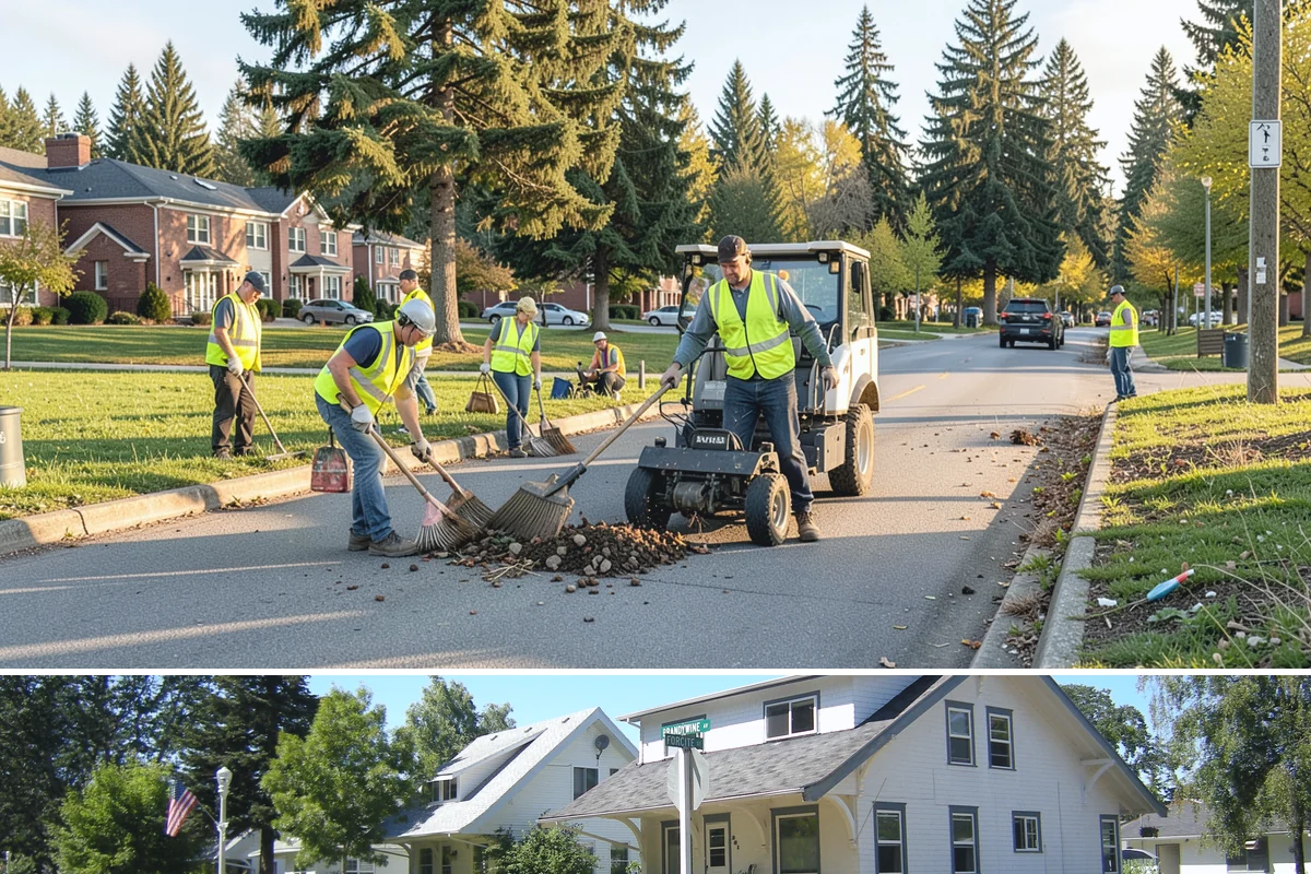 Bleacher Cleaning in DuPont, Pierce County, WA - Cleaning is best before spring and summer sports seasons and after heavy-use events or fall leaf drop.