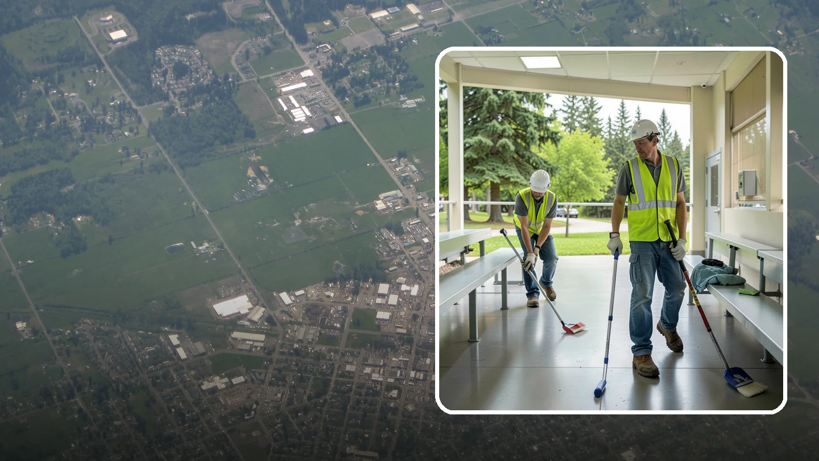 Bleacher Cleaning in Enumclaw, King County, WA - Detailed cleaning of public bleachers and grandstands to maintain safe, presentable spectator seating.