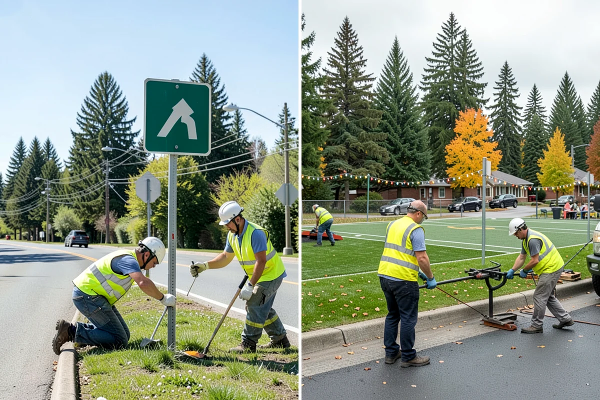 Bleacher Cleaning in Enumclaw, King County, WA - Inspect seating, walkways, handrails, and understructure
