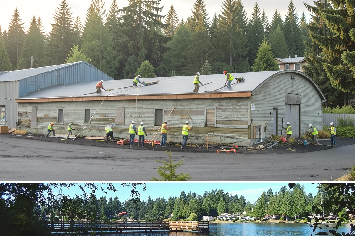 Bleacher Cleaning in Federal Way, King County, WA - Cleaning is best before spring and summer sports seasons and after heavy-use events or fall leaf drop.