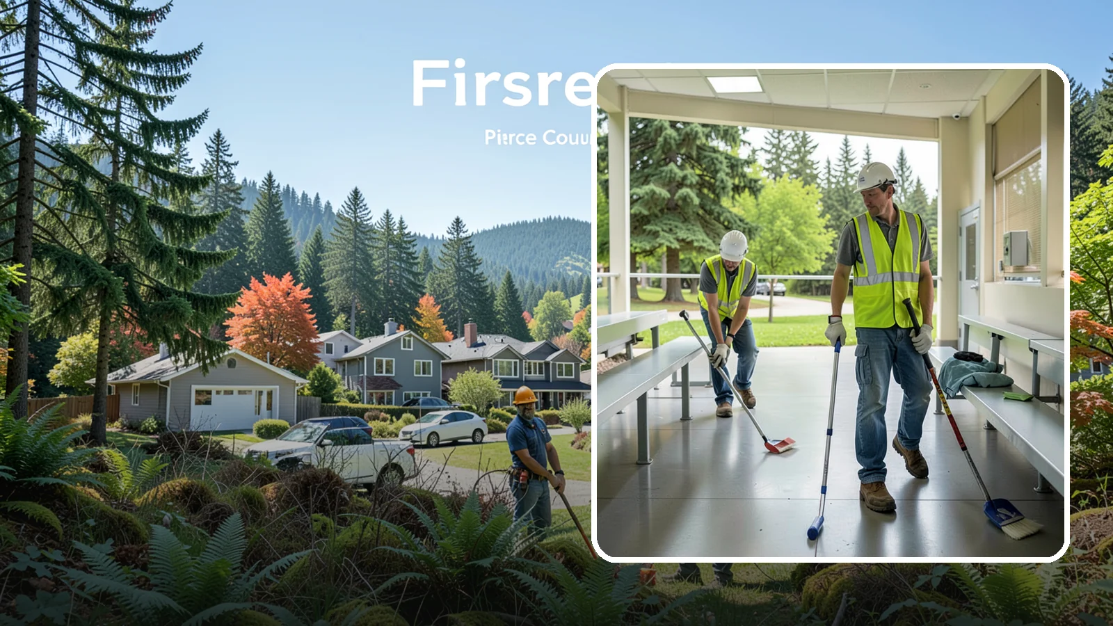 Bleacher Cleaning in Fircrest, Pierce County, WA - Detailed cleaning of public bleachers and grandstands to maintain safe, presentable spectator seating.