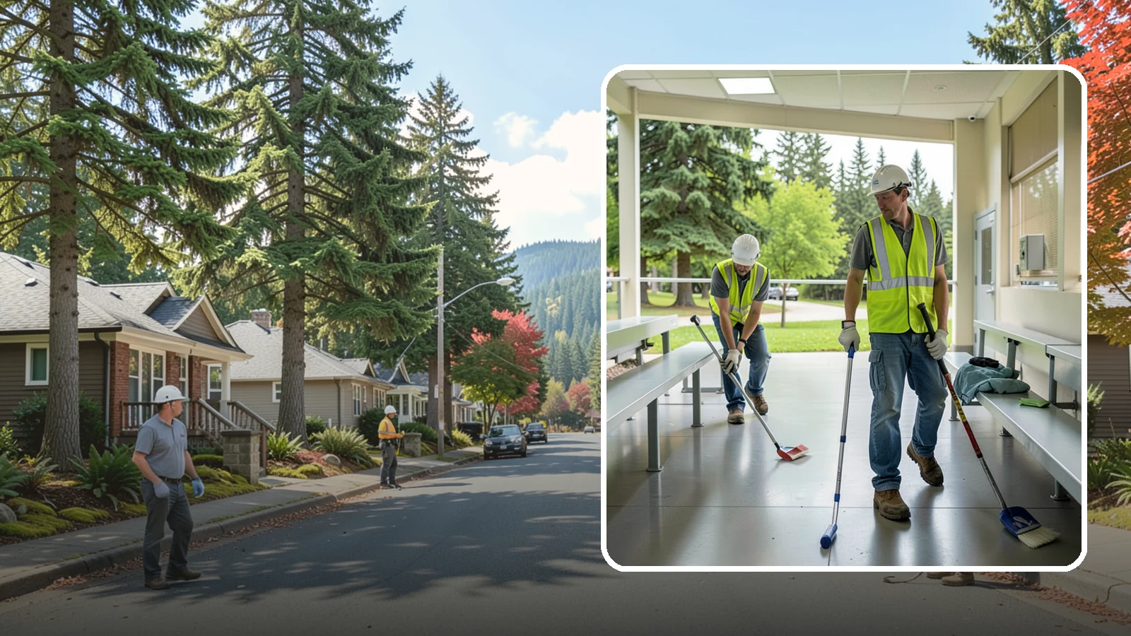 Bleacher Cleaning in Hunts Point, King County, WA - Detailed cleaning of public bleachers and grandstands to maintain safe, presentable spectator seating.