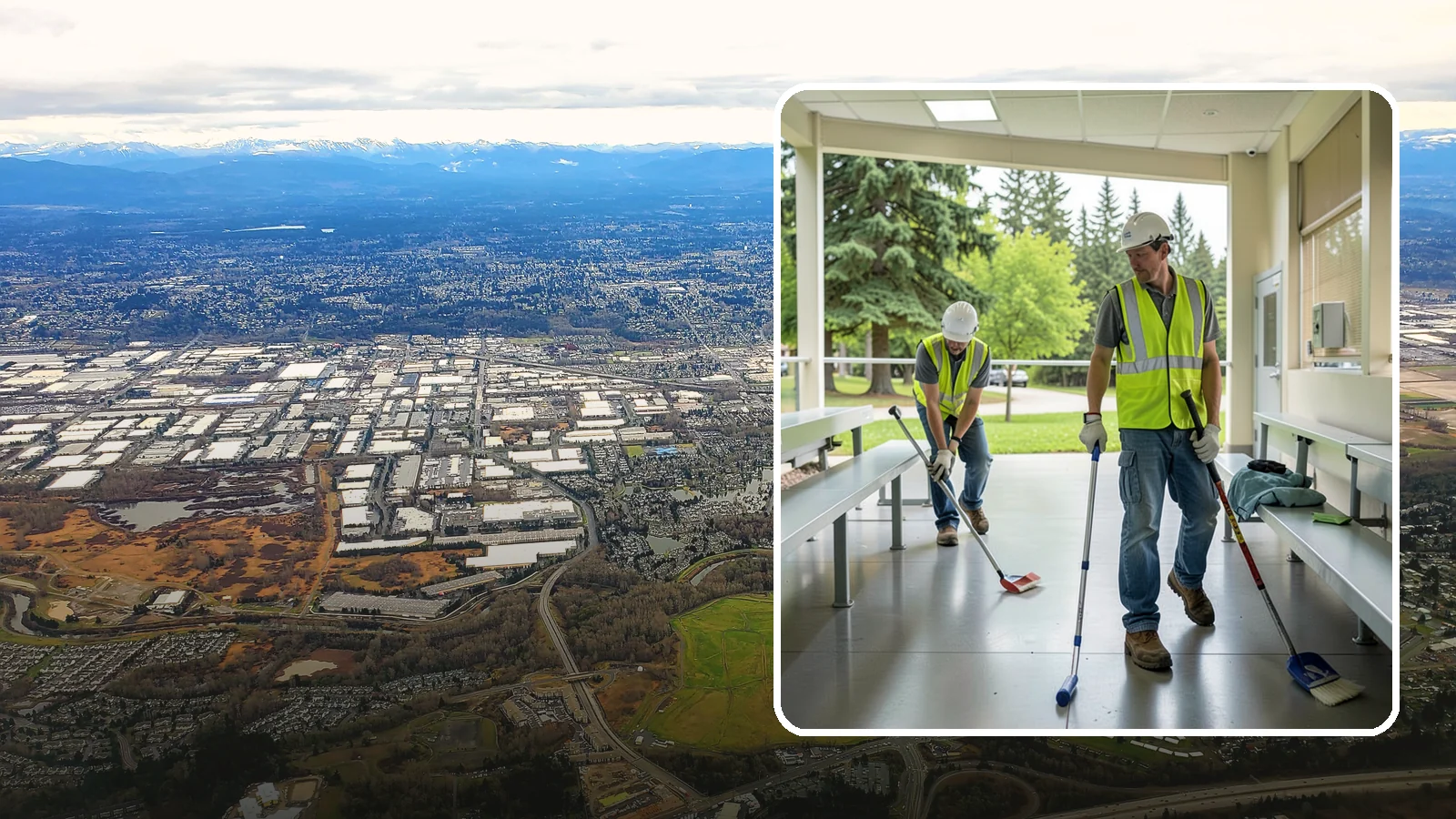 Bleacher Cleaning in Kent, King County, WA - Detailed cleaning of public bleachers and grandstands to maintain safe, presentable spectator seating.