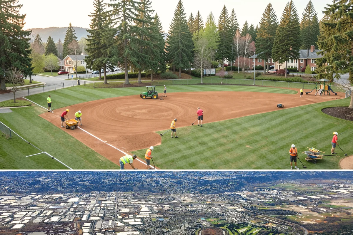 Bleacher Cleaning in Kent, King County, WA - Cleaning is best before spring and summer sports seasons and after heavy-use events or fall leaf drop.