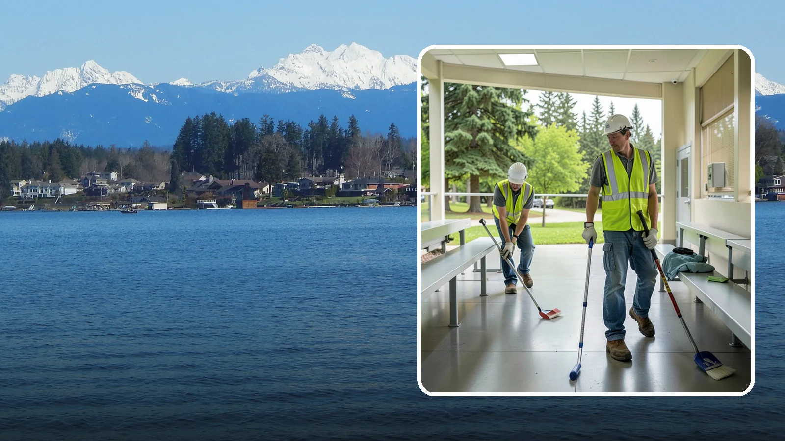 Bleacher Cleaning in Lake Stevens, Snohomish County, WA - Detailed cleaning of public bleachers and grandstands to maintain safe, presentable spectator seating.