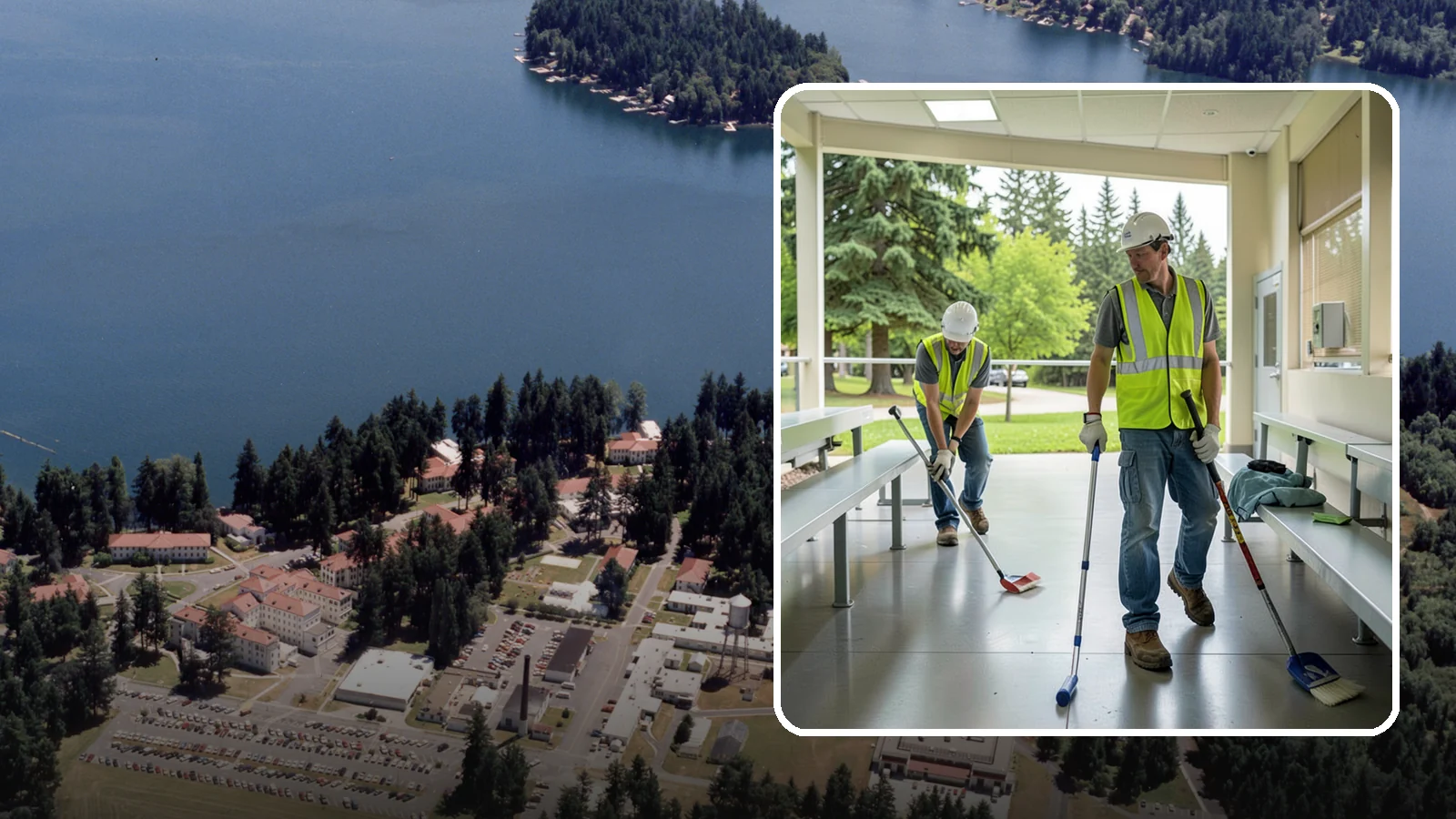Bleacher Cleaning in Lakewood, Pierce County, WA - Detailed cleaning of public bleachers and grandstands to maintain safe, presentable spectator seating.