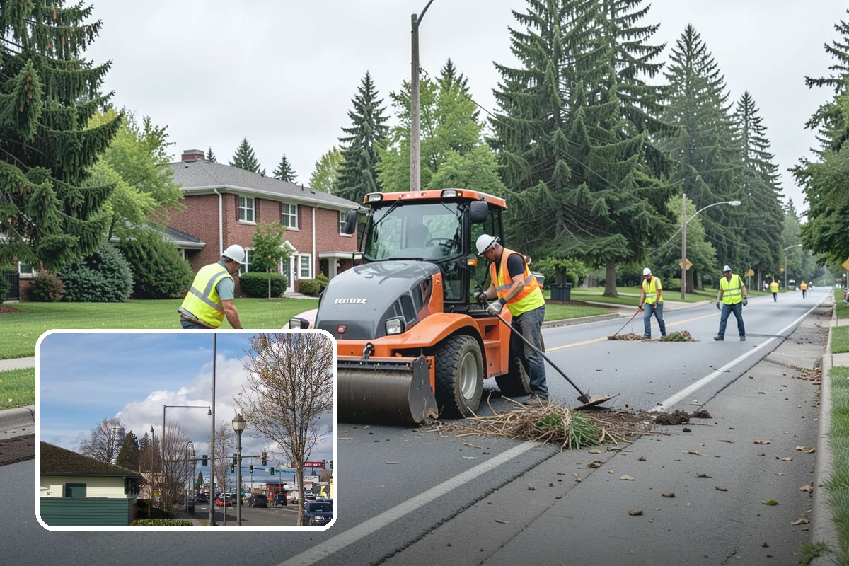 Bleacher Cleaning in Marysville, Snohomish County, WA - Removes slip hazards from treads, aisles, and walkways
