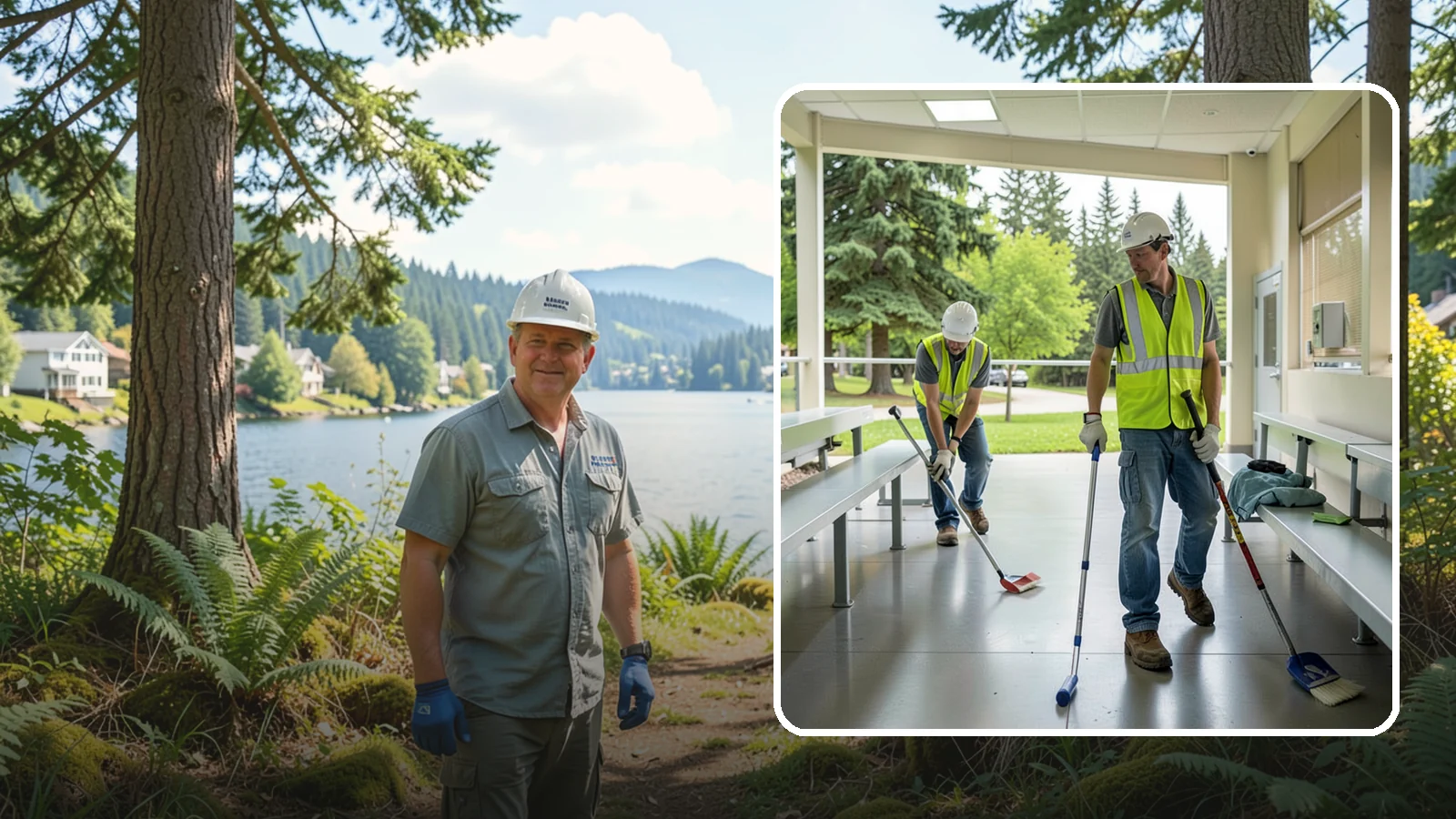 Bleacher Cleaning in Milton, King County, WA - Detailed cleaning of public bleachers and grandstands to maintain safe, presentable spectator seating.