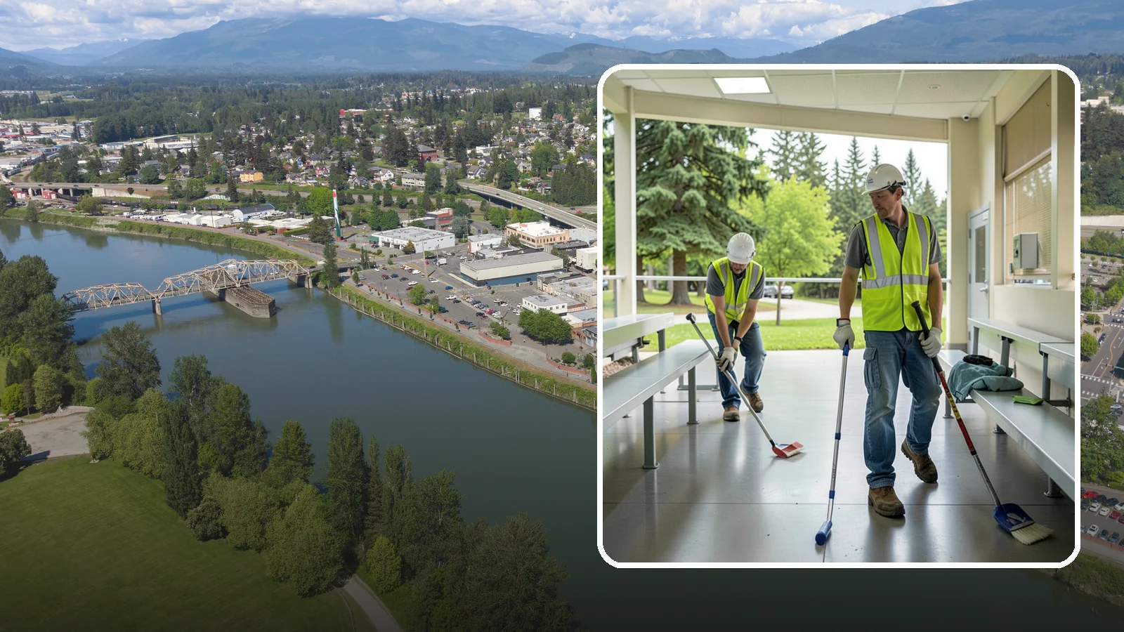 Bleacher Cleaning in Mount Vernon, Skagit County, WA - Detailed cleaning of public bleachers and grandstands to maintain safe, presentable spectator seating.